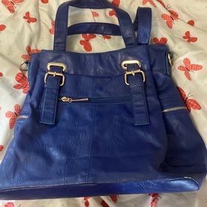 BRAND NEW QUALITY Royal Blue Large Purse ($10 ONLY)